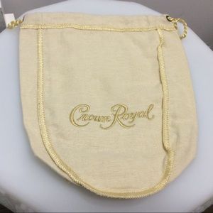 NWOT Crown Royal drawstring dust bag